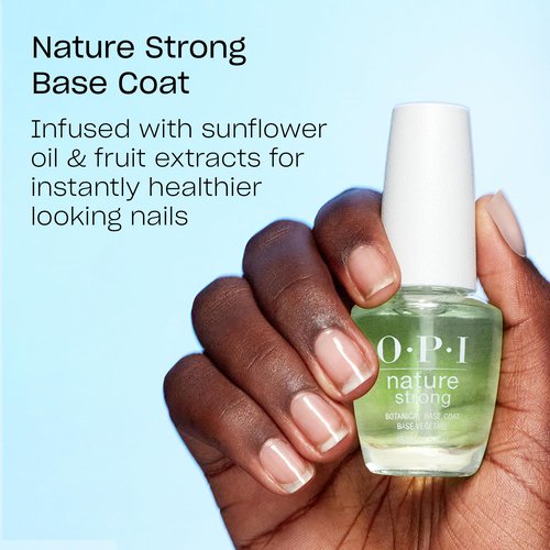 OPI Nature Strong Spring Into Action | Opaque Soft Purple Crème Natural Origin Nail Polish | Plant Based, Vegan, Cruelty Free