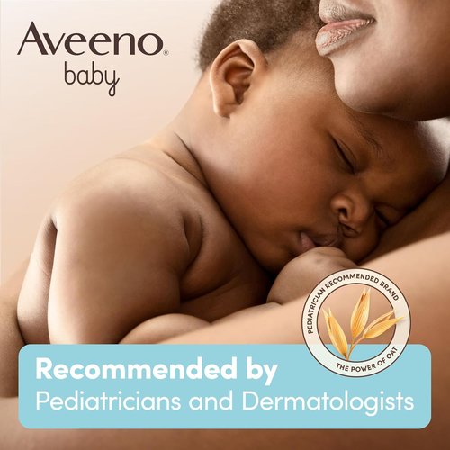 Aveeno Baby Daily Moisture Body Wash & Shampoo - Gentle 2-in-1 Formula with Oat Extract, 18 fl. oz.
