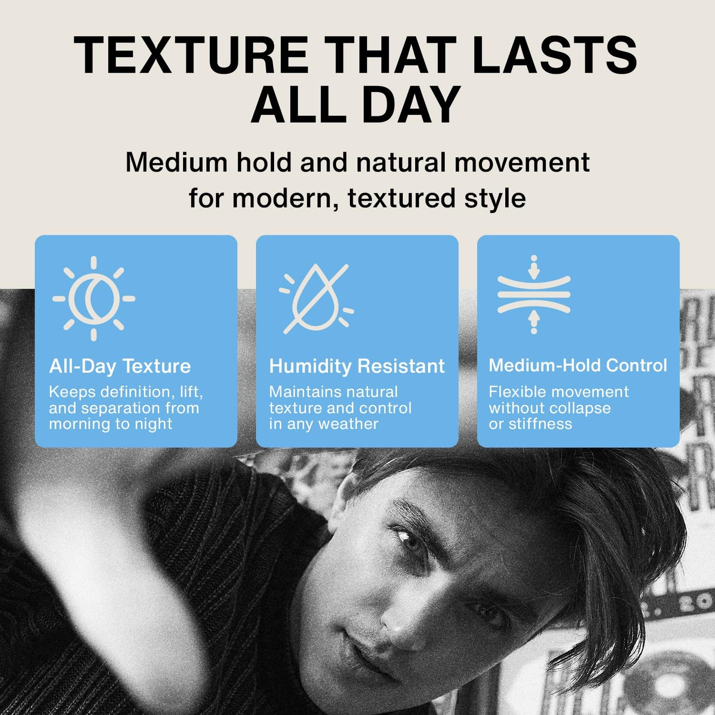 Shaping Fibre - Men's Hair Paste for Medium Hold | Adds Natural Movement & Texture