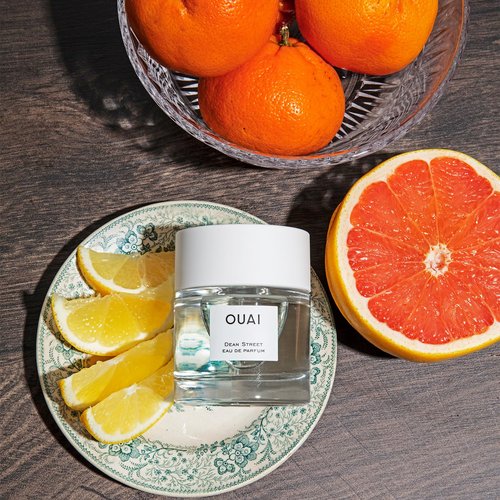 OUAI Dean Street Eau de Parfum - Elegant Floral Women's Perfume - Fresh Citrus & Apricot Notes (1.7 Oz)