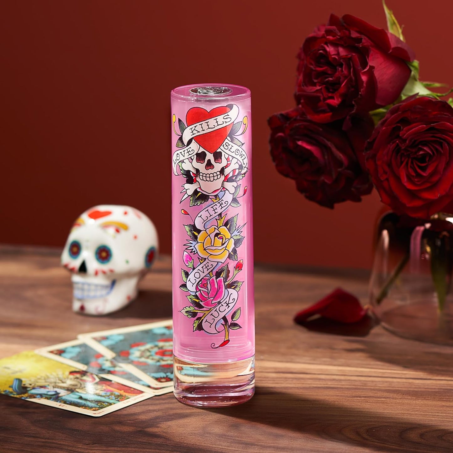 Ed Hardy Eau De Parfum Spray for Women - Warm Amber Notes | 3.4 fl oz