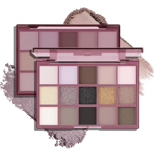 Boobeen 15-Color Eyeshadow Palette - Vibrant Matte & Shimmer Shades for Stunning Holiday Looks