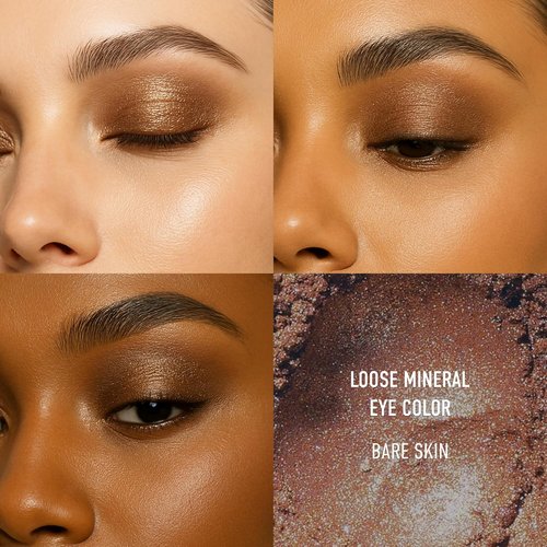 bareMinerals Loose Mineral Eyeshadow - Creamy, Buildable Coverage | Talc-Free & Safe for Sensitive Eyes