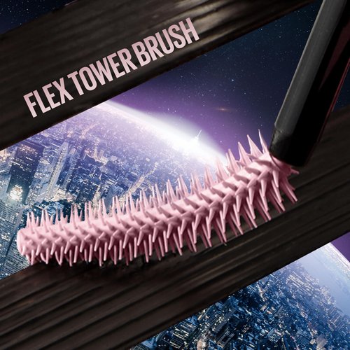 Maybelline Lash Sensational Sky High Waterproof Mascara Makeup, Volumizing, Lengthening, Defining, Curling, Multiplying, Buildable Formula, Brownish Black, 1 Count