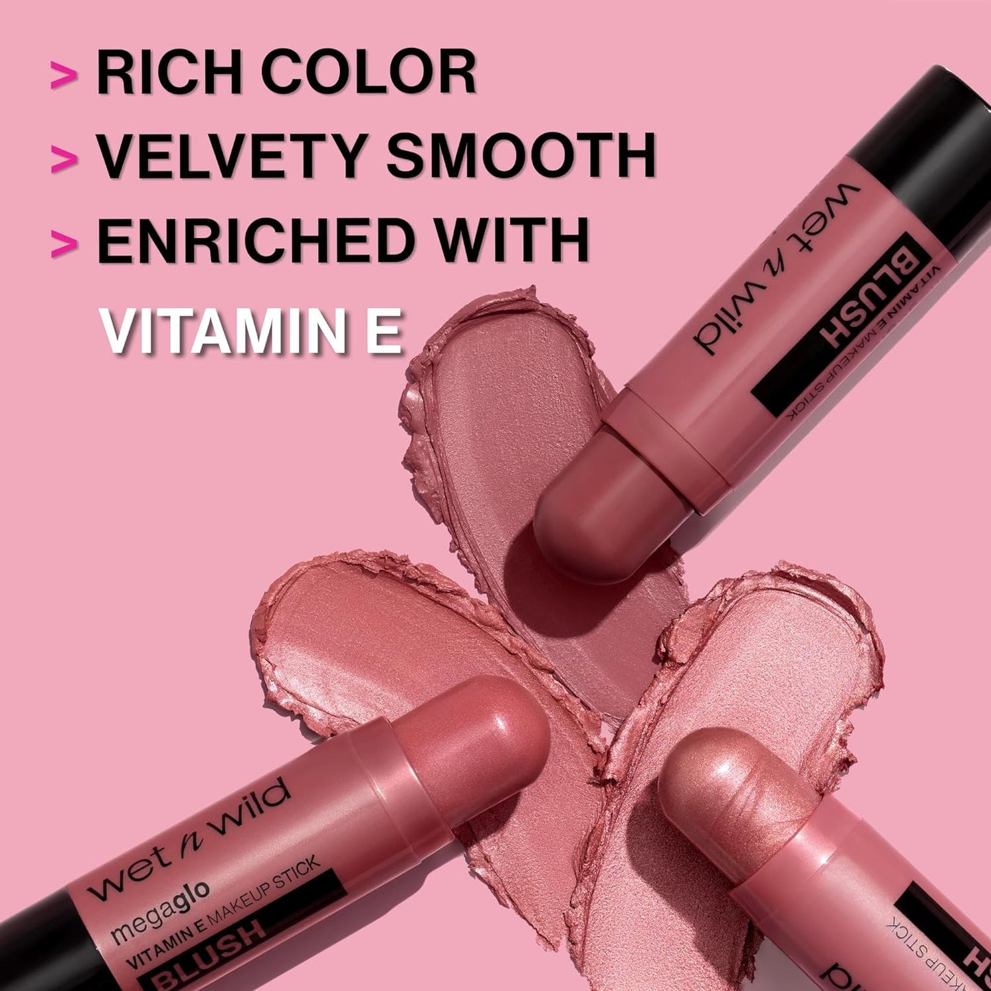 Wet n Wild MegaGlo Makeup Stick - Buildable Color for Versatile Looks | Cruelty-Free & Vegan - Floral Majority