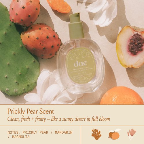 DAE Prickly Pear Hair Oil - Smooths Frizz, Hydrates, Prevents Breakage, Detangles, & Adds Shine (1.7 oz)