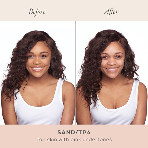 PÜR MINERALS 4-in-1 Love Your Selfie Foundation - Full Coverage, Hydrating Liquid Concealer, 1.0 oz