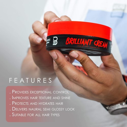 Level 3 Brilliant Cream - Enhance Hair Texture & Shine - Hydrating Formula for Natural Style