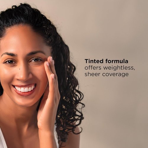 IMAGE Skincare Daily Tinted Moisturizer SPF 30 - No White Cast, 3.2oz | Hydrating Sun Protection