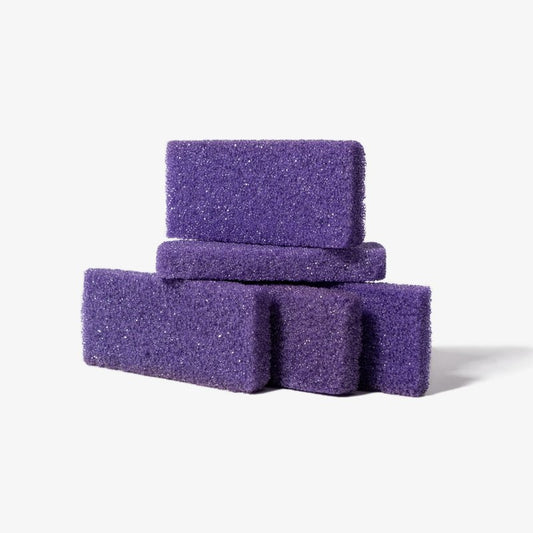 Sirooni Disposable Foot Scrubber Pumice Pads, Pedicure Pumice Stone Dead Skin Callus Remover for Feet, 40Pcs
