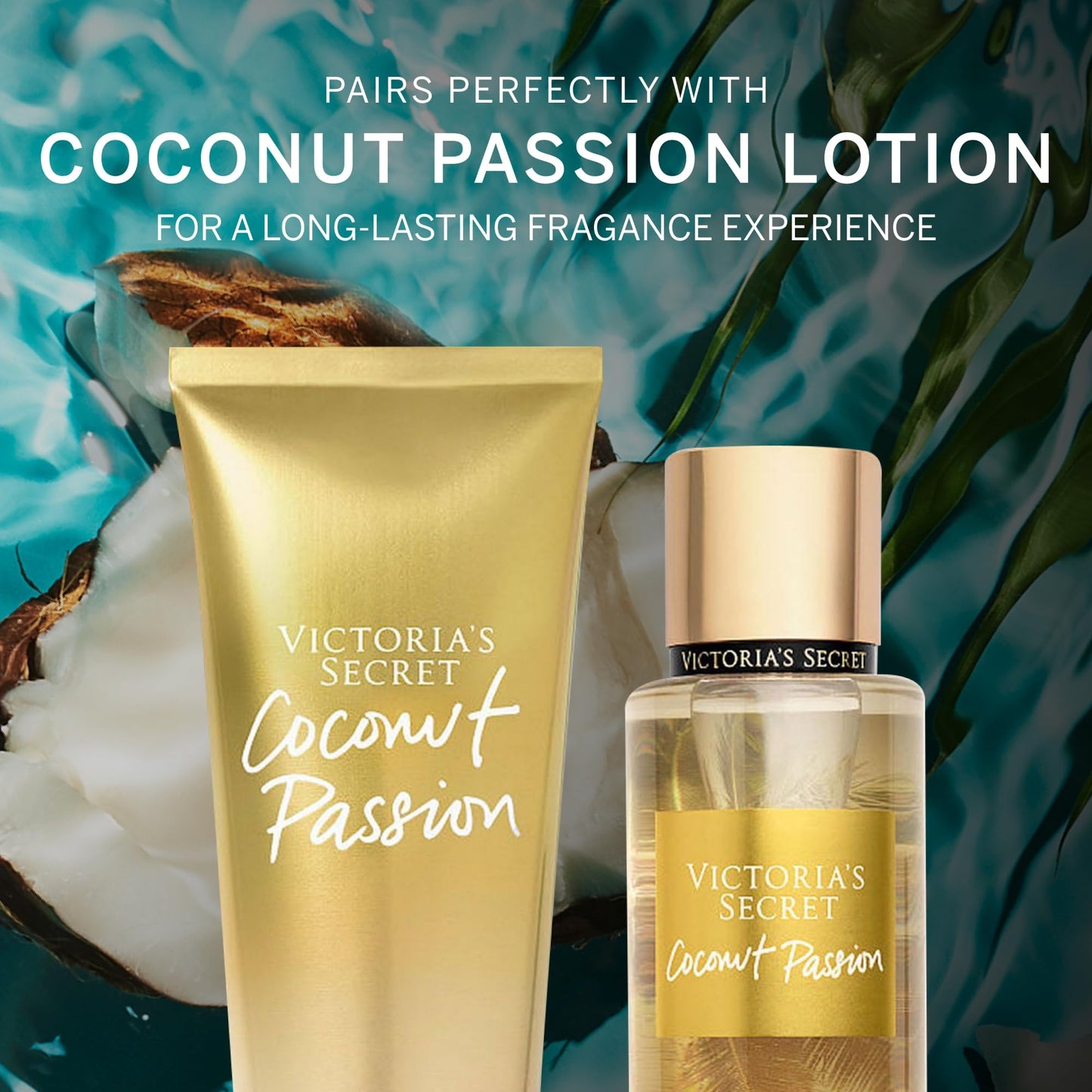 Victoria's Secret Body Fragrance Mist, Coconut Passion - 8.4 fl oz