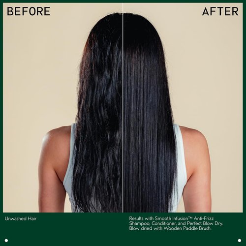 Aveda Smooth Infusion Anti-Frizz Conditioner - Smoothing Formula for Frizz Control | Silicone-Free | Ideal for Medium & Thick Hair