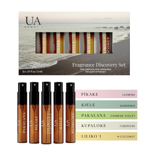 Hawaiian Variety Pack Body & Hair Mist | Alcohol-Free Hydrating Perfume with Hyaluronic Acid - 3.4 oz