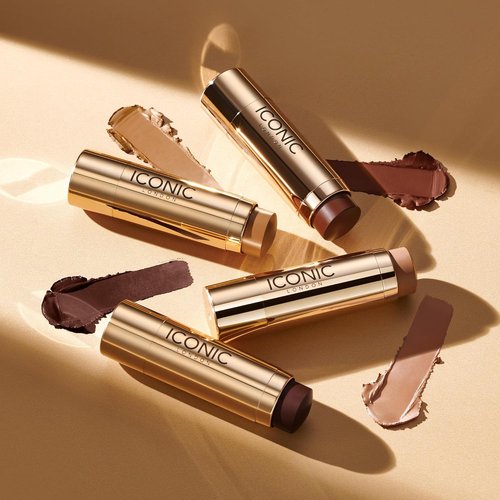 ICONIC LONDON Shape And Shade Sculpting Stick - Mega-Blurring Creamy Formula for Seamless Application, 0.21 oz