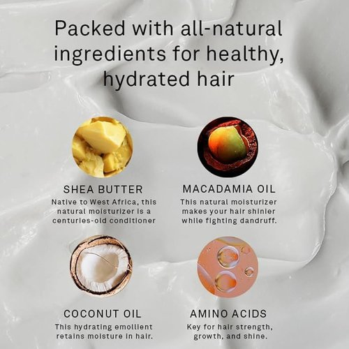 Hawthorne Curl Bounce Shampoo & Conditioner Set - Sulfate-Free, Nourishing Formula with Shea Butter & Macadamia Oil | 16 oz Each