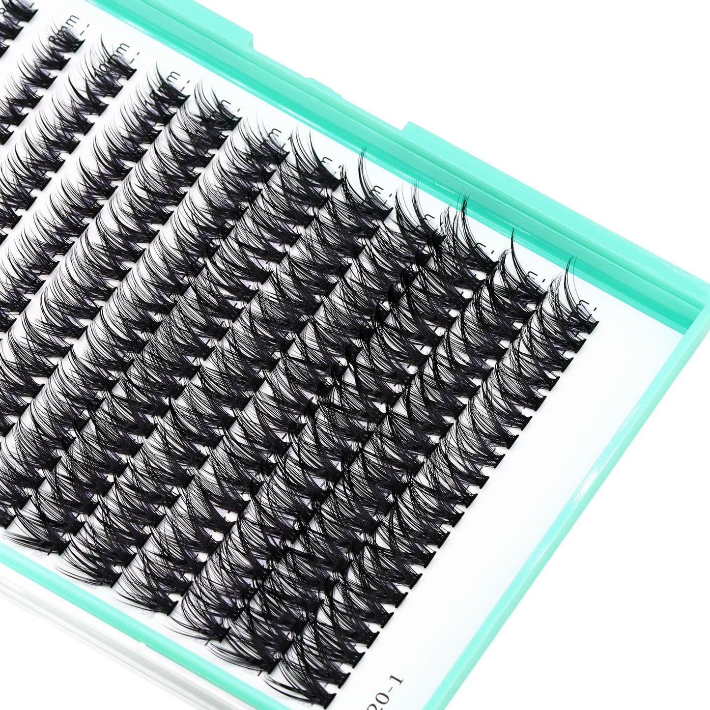 Bodermincer Lash Extension 240pcs C Curl 10D/20D Cluster Mixed, 8/9/10/11/12mm,10/11/12/13/14mm,12/13/14/15/16mm Mixed 8-10-12-14-16mm MIX Individual Cluster Lashes (50D-D Curl-14mm)