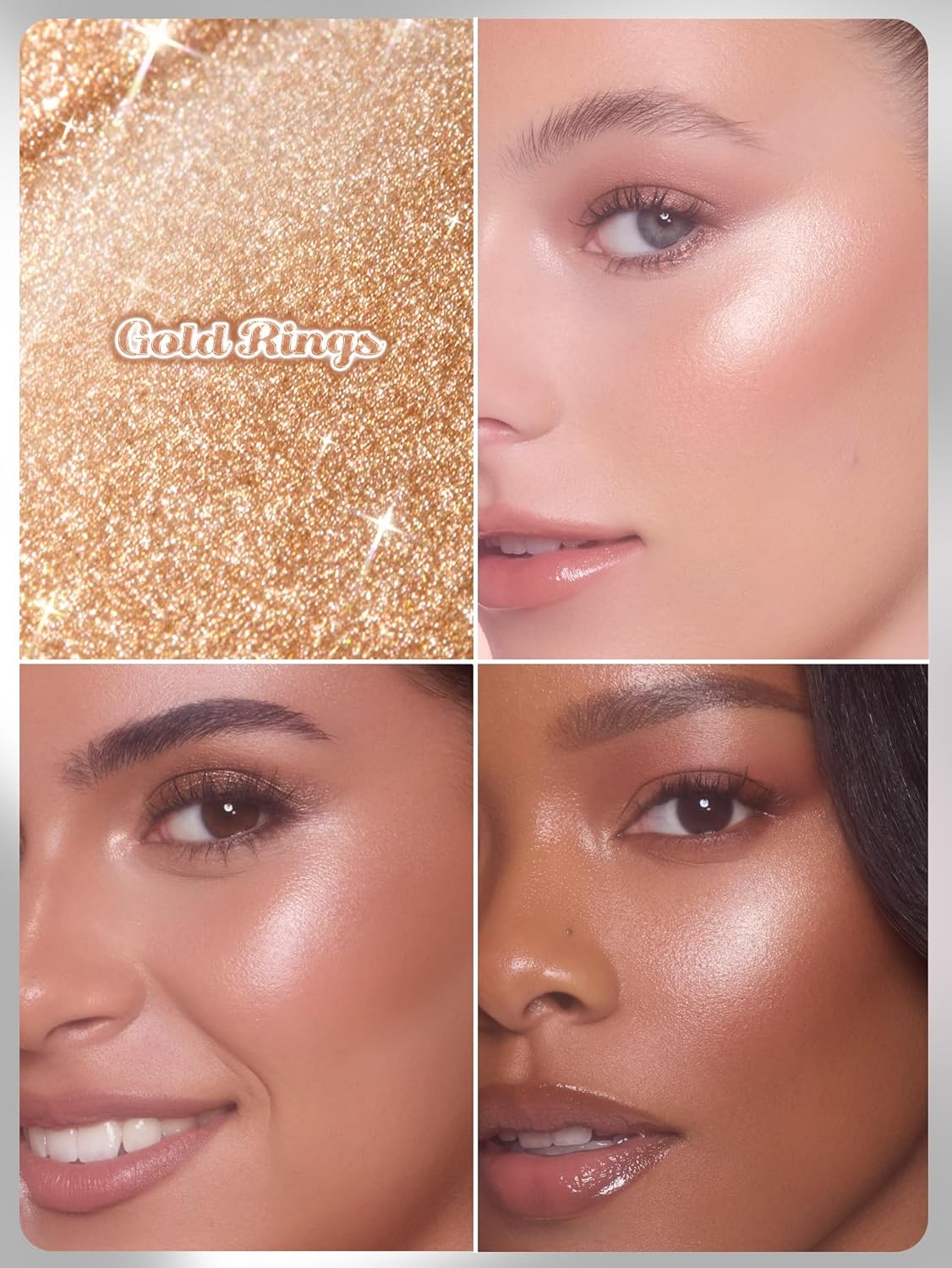 SheGlam Buttery Bling Highlighter Stick - Creamy Gold Makeup for Radiant Face Glow