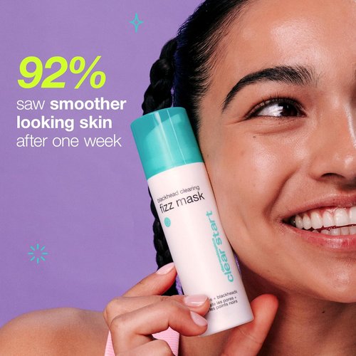 Dermalogica Clear Start Blackhead Clearing Fizz Mask (1.7 Fl Oz) Purifying Pore Cleansing Mask with Kaolin Clay and Sulfur - Absorbs Excess Oil To Purify Skin