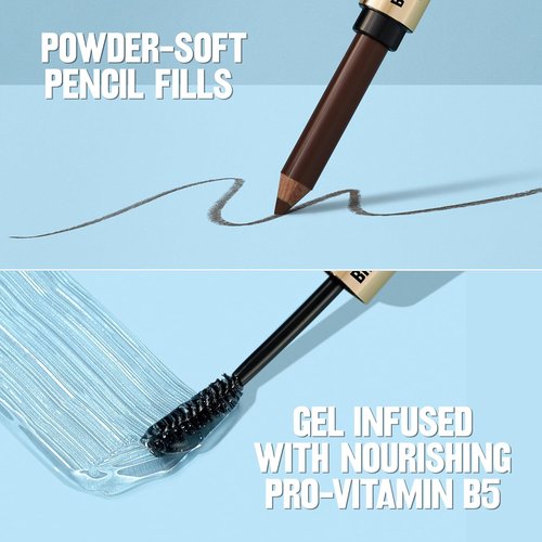 Revlon ColorStay Eyebrow Powder Pencil - All-In-One with Shaping Gel, 16HR Smudge-Proof, 001 Ash Blonde