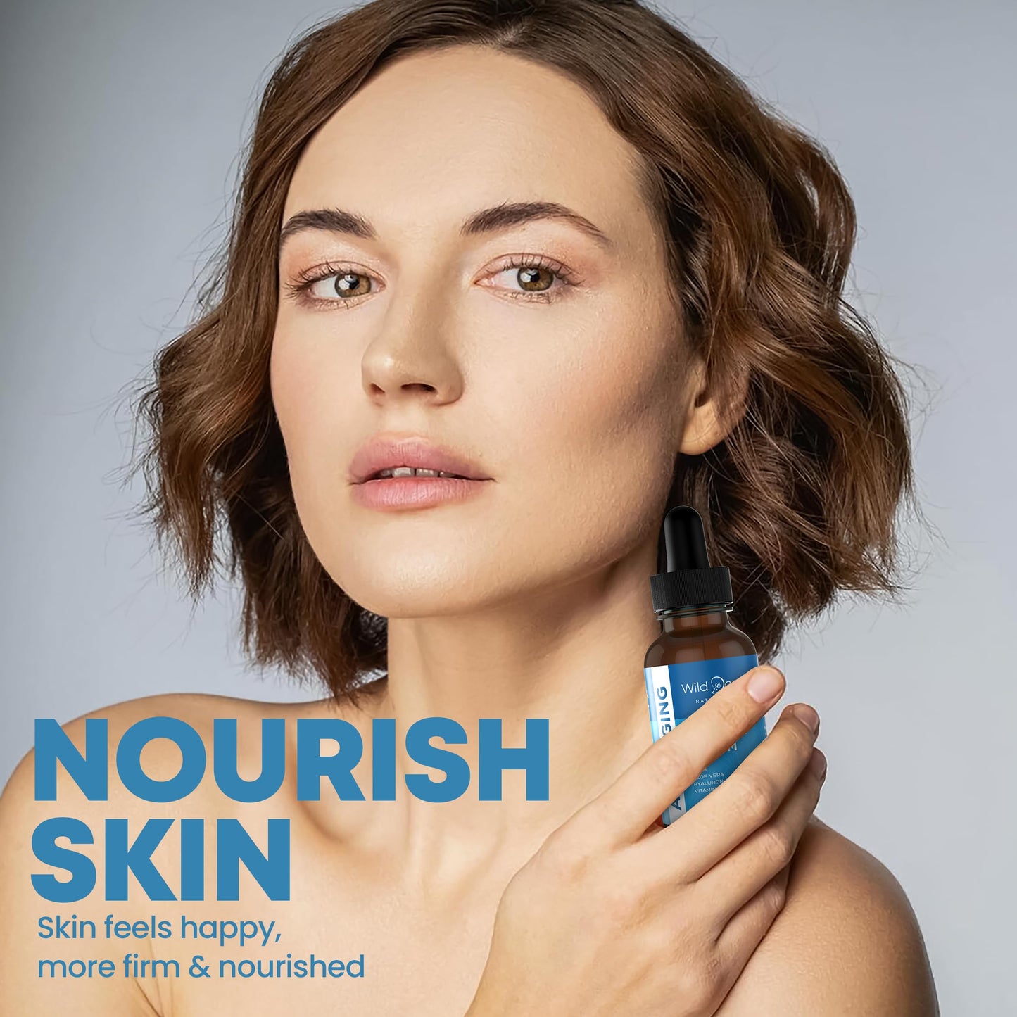 Retinol Serum for Face -Anti Aging Serum & Dark Spot Corrector w/Hyaluronic Acid, Pure Aloe Vera Gel, Vitamin E Oil For Scars Treatment: Target Lines/Wrinkles, Boost Collagen, Aid Acne Treatment -4oz