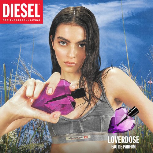 Diesel Loverdose Eau de Parfum for Women - Oriental Fragrance with Mandarin, Jasmine & Vanilla | 2.5 Fl. Oz.