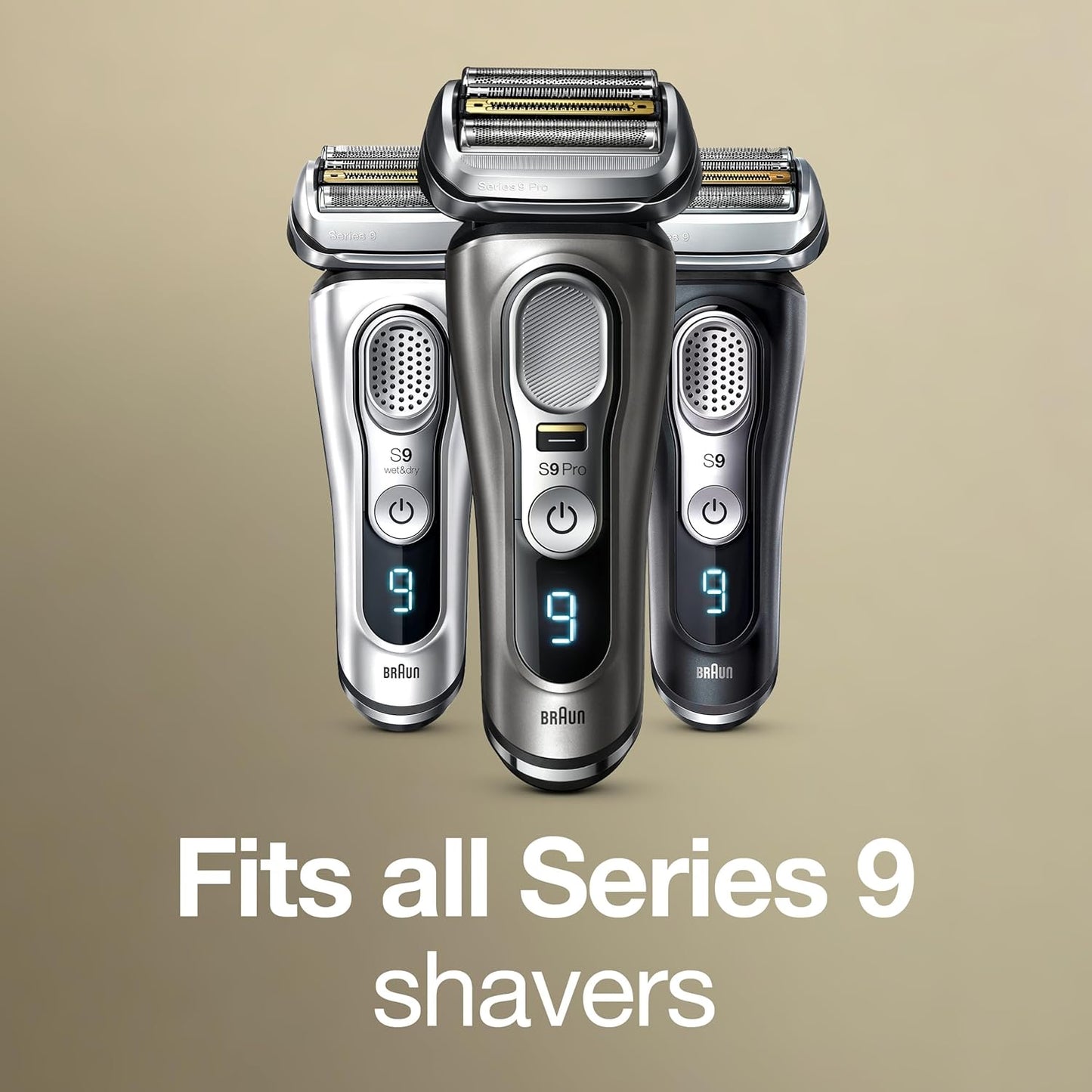 Series 9 Men's Electric Shaver Head ORIGINAL Replacement Blade, Silver 94M