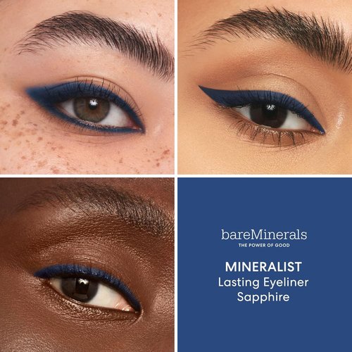 bareMinerals Mineralist Lasting Eyeliner - Waterproof, Long-Lasting, Smudge-Proof, Vegan Formula