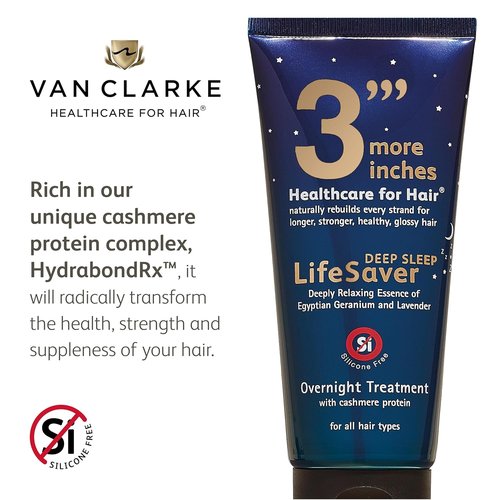 More Inches LifeSaver Deep Sleep Overnight Hair Treatment | 100ml Leave-In Conditioner with Essential Oils