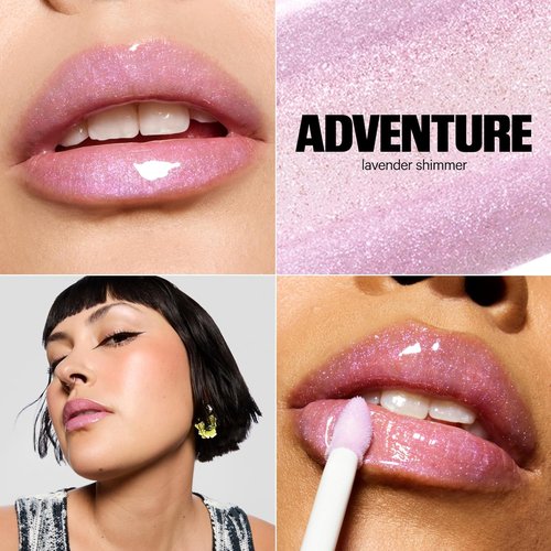 Milk Makeup Odyssey Lip Gloss - Hydrating, Non-Sticky Sheer Tint with Long-Lasting Shine | Vegan Jojoba Oil Formula