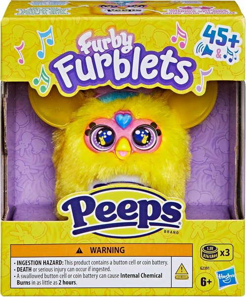 Furby Furblets Mini 3-Inch Electronic Plush Toys for Kids 6+ | Perfect Easter Basket Stuffers