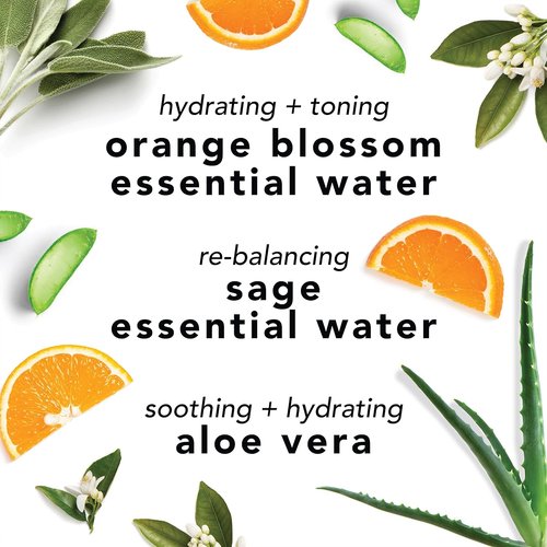 Mario Badescu Facial Spray with Aloe, Sage and Orange Blossom for All Skin Types | Face Mist that Hydrates & Uplifts