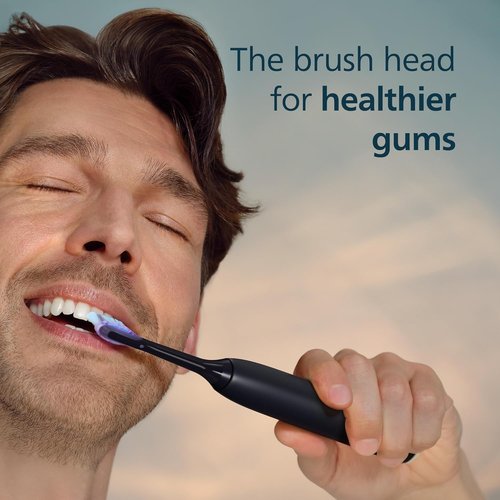 Philips Sonicare G3 Electric Toothbrush Heads - Genuine Replacement, Black, 4-Pack for One Year Supply, HX9054/95