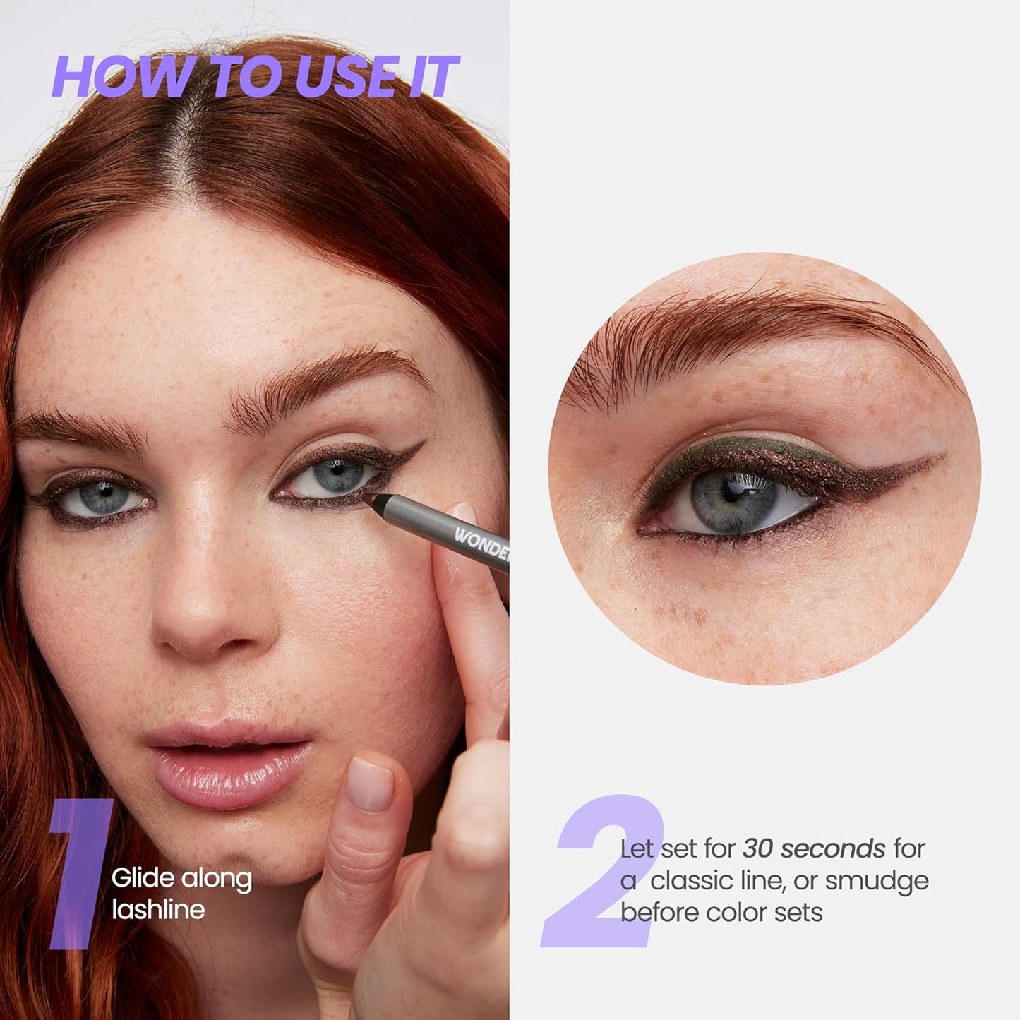 Wonderskin Eyeliner Pencil - Longwear Deep Black Waterproof & Smudge-Proof | 1440 Liquorice