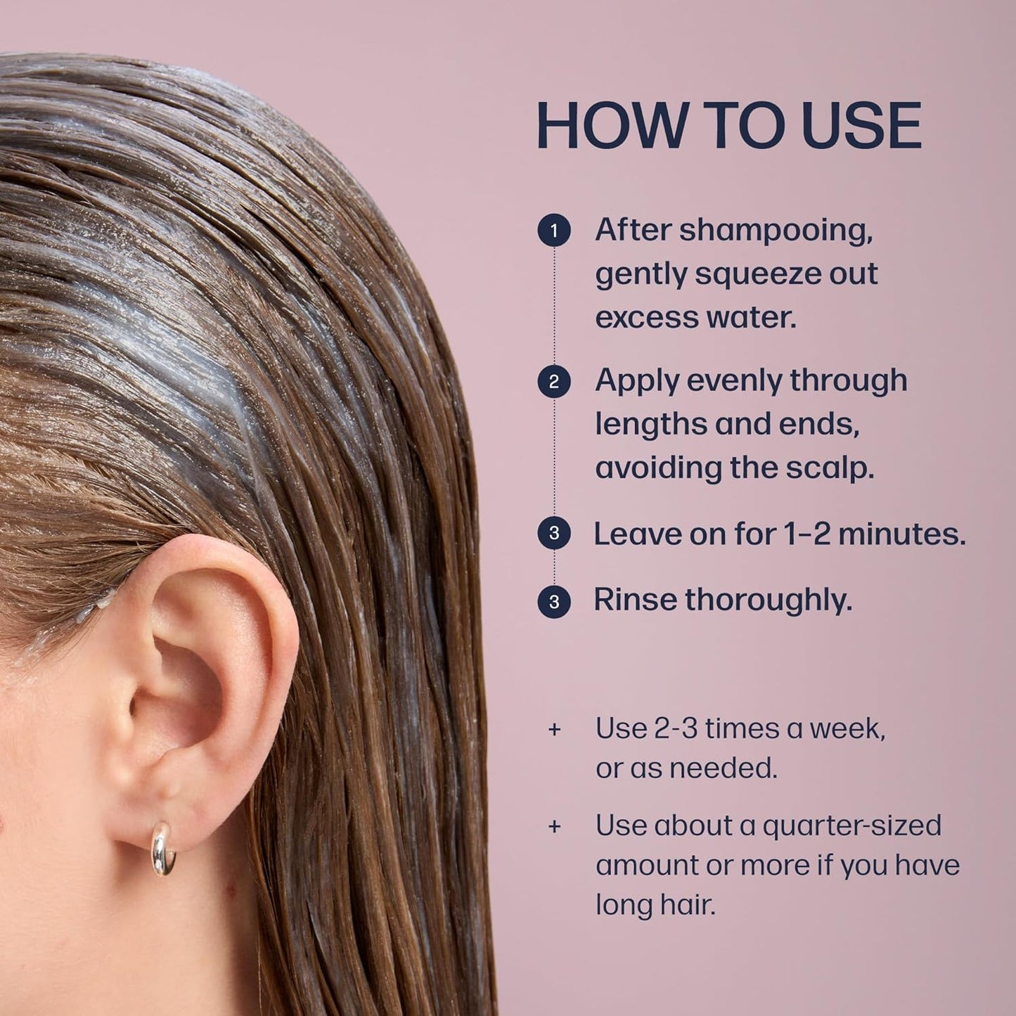 UNOVE Deep Damage Repair Hair Mask - Protein Treatment for Damaged Hair | Deep Conditioning & Keratin | Tender Bloom, 7 fl oz