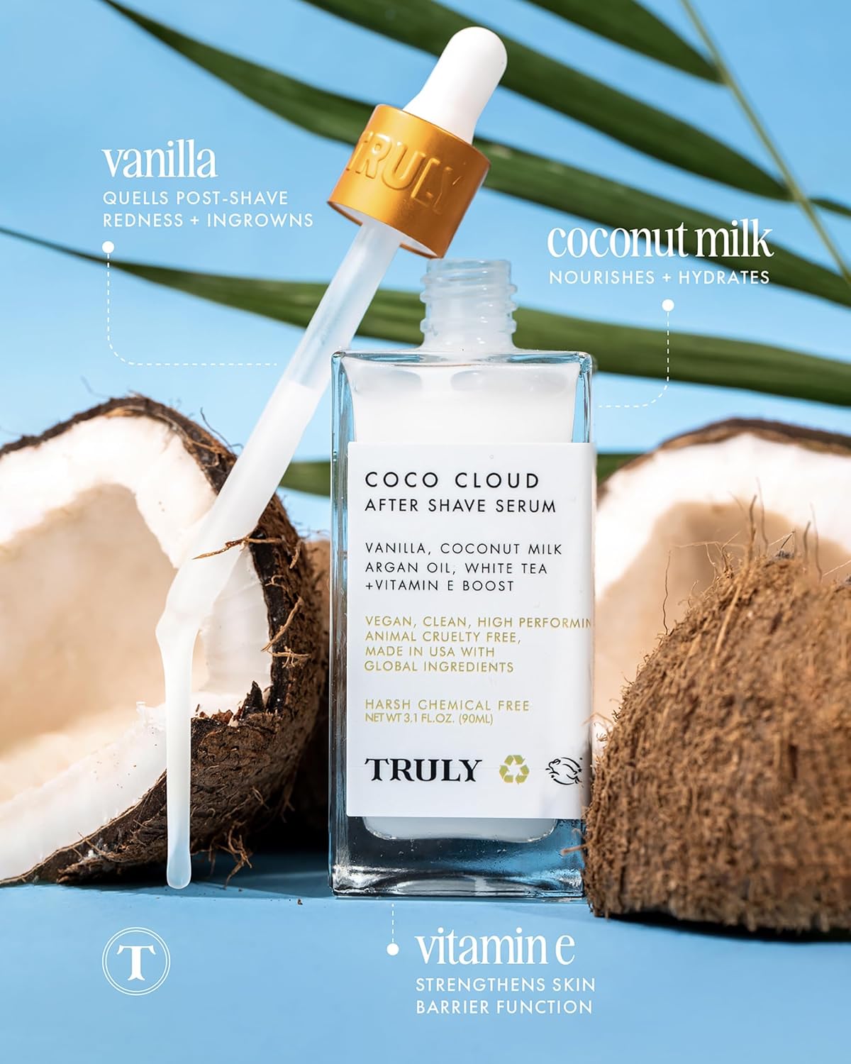 Truly Luxury After Shave Serum - Soothing & Hydrating Treatment for Smooth, Irritation-Free Skin
