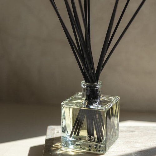 Kai Reed Diffuser - Fresh Gardenia Scent in White Exotics, 6.75 Fl Oz | Long-Lasting & Vegan Inspired by Hawaiian Memories