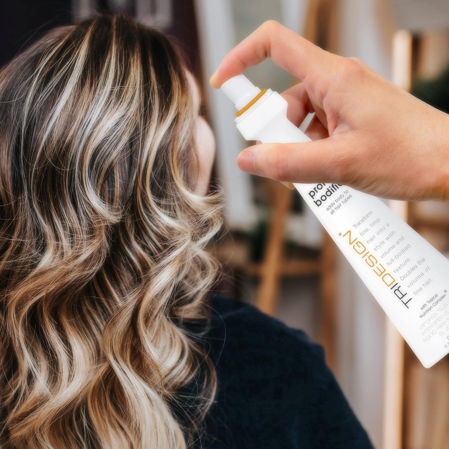 TRI Design Protein Bodifier - Volumizing Hairspray for Full-Bodied Texture - Nourishes Fine Hair - 9.5 oz