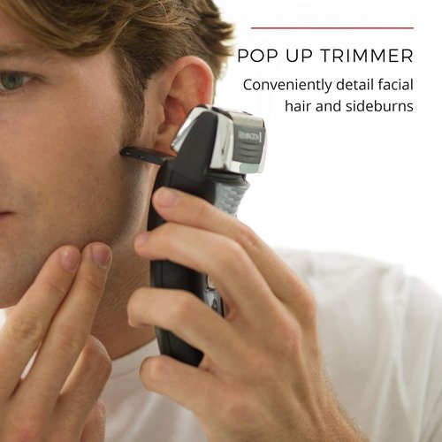 Remington F5 Foil Shaver - Cordless Electric Razor for Men with Pop-Up Trimmer | Lightweight Black Design