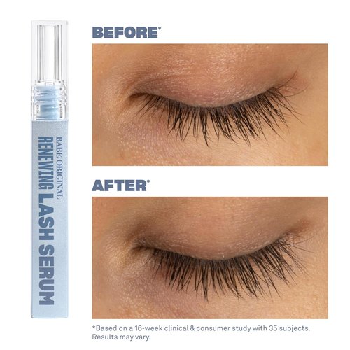 BABE ORIGINAL Renewing Lash Serum - Gentle, Peptide-Infused Formula for Fuller, Longer Lashes | Vegan & Cruelty-Free