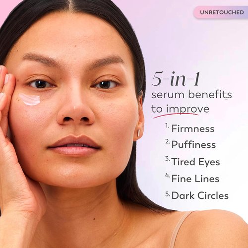 Olay Super Eye Serum - Brightening Vitamin C & Caffeine Formula - Hydrates & Reduces Dark Circles, 0.45 Oz