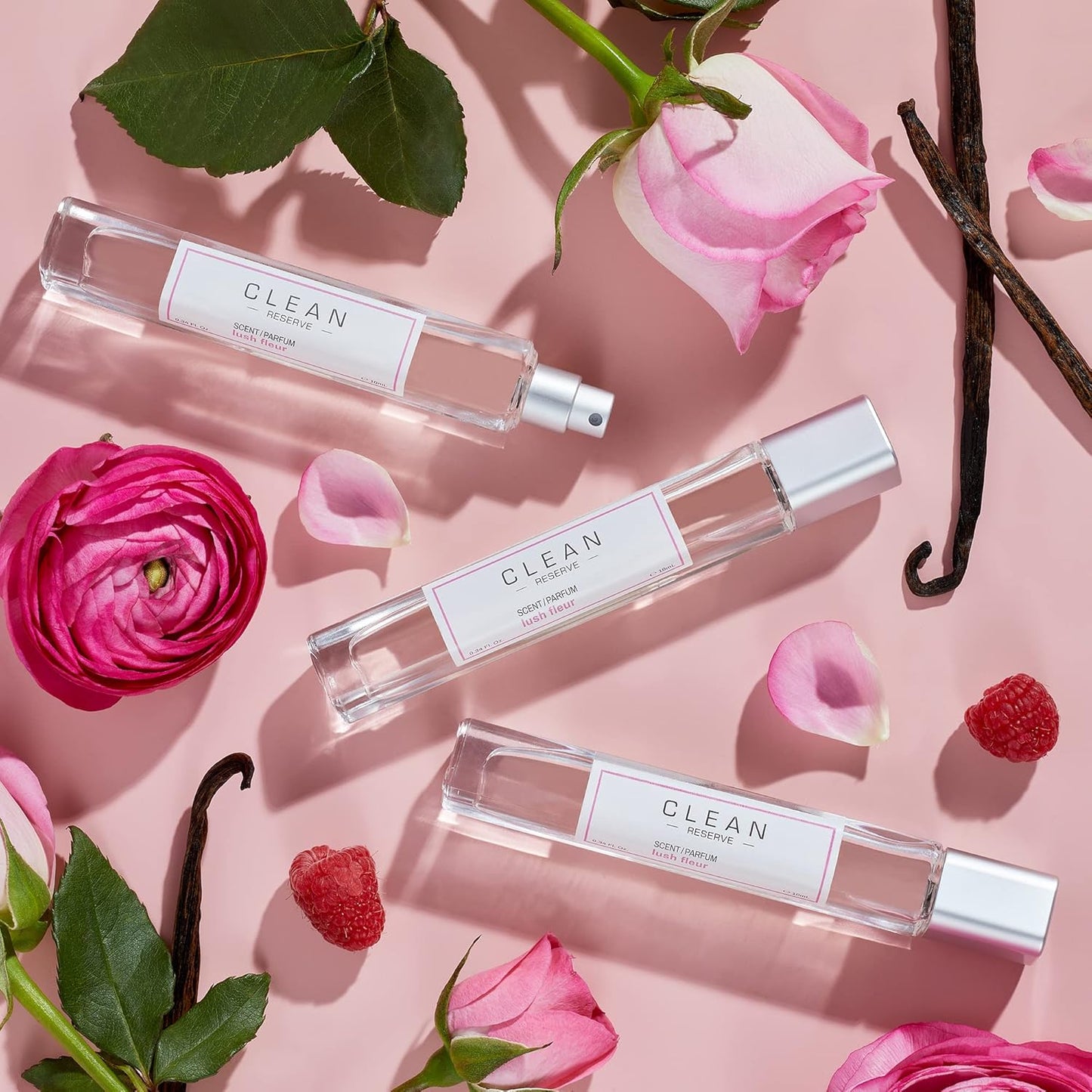 CLEAN RESERVE Lush Fleur Eau de Parfum - Eco-Conscious Vegan Fragrance, Phthalate-Free & Paraben-Free