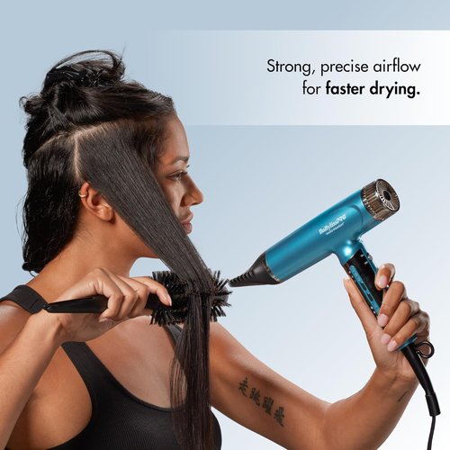 BabylissPRO® Nano Titanium™ Ionic Hair Dryer - Lightweight & Professional - Purple Finish