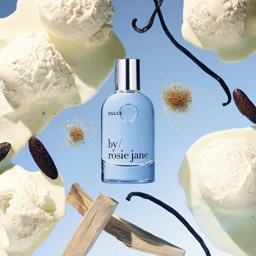 By Rosie Jane Eau De Parfum Spray - Dulce Clean Perfume for Women | Non-Toxic Body Mist with Vanilla & Hinoki Wood (50ml)