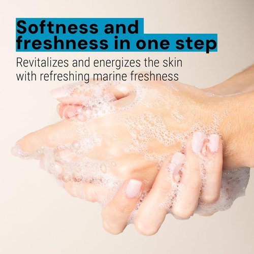 Panier des Sens - Fresh Sea Fennel Hand Soap - Moisturizing & Refillable - 97% Natural Ingredients - 16.9 Fl Oz