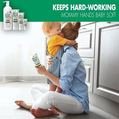 Miracle Hand Repair Cream - Best Healing Moisturizer with 60% Aloe Vera | Non-Greasy 1 oz (3-Pack)