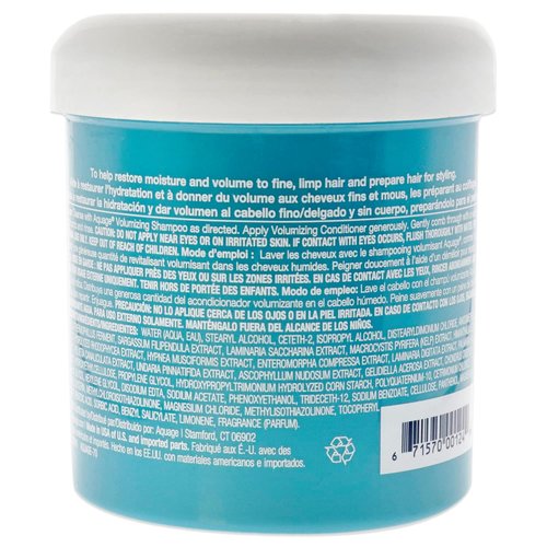 AQUAGE SeaExtend Volumizing Conditioner - Prevents Hair Color Fade & Adds Volume | 16 oz