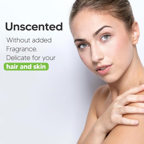 Nature Clean Unscented Hair Conditioner - Hypoallergenic & Sulfate-Free | Gentle for Sensitive Scalp, 10 oz