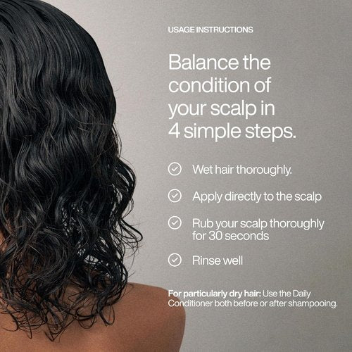 Harklinikken Balancing Shampoo - Clarifies and Strengthens Hair for Healthy Growth - Gentle Lower-pH Formula