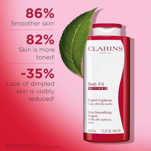 Clarins Body Fit Active Gel-Cream - Targets Cellulite & Tightens Skin | Instant Lift & Hydration for All Skin Types