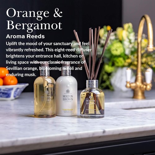 Molton Brown Aroma Reeds - Luxurious Fragrance Diffuser - 5 Fl. Oz. for Invigorating Home Ambiance